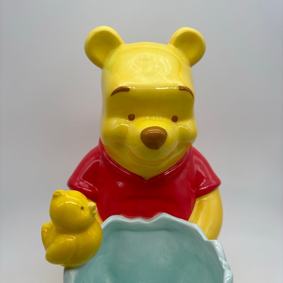 Disney Winnie the Pooh and Friends Pooh Easter Egg Ceramic Candy Bowl - Picture 3 of 16